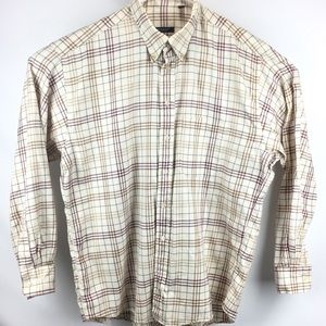 Burberry Men's Long Sleeve Button Down Shirt XL
